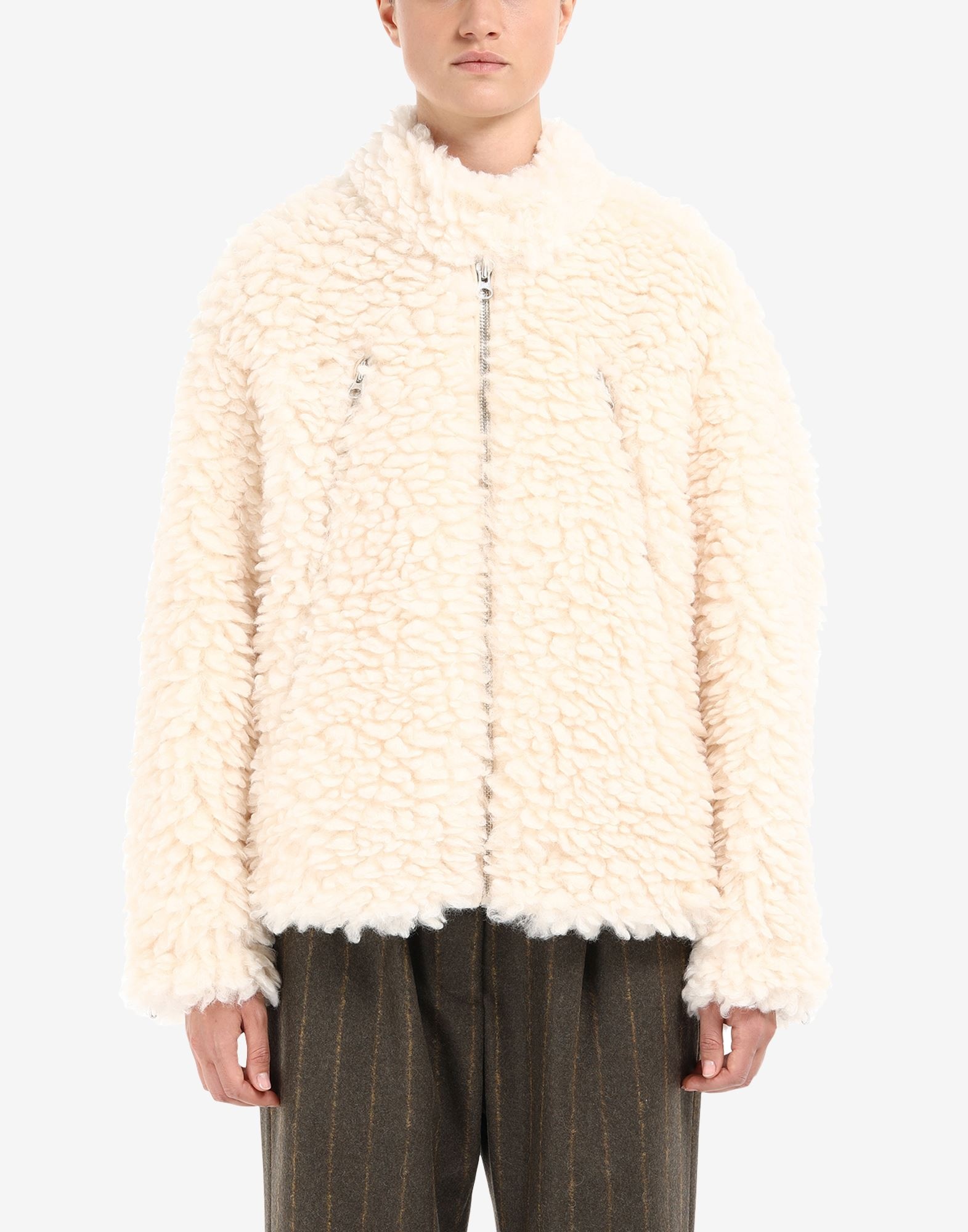 Faux sheepskin jacket - 5