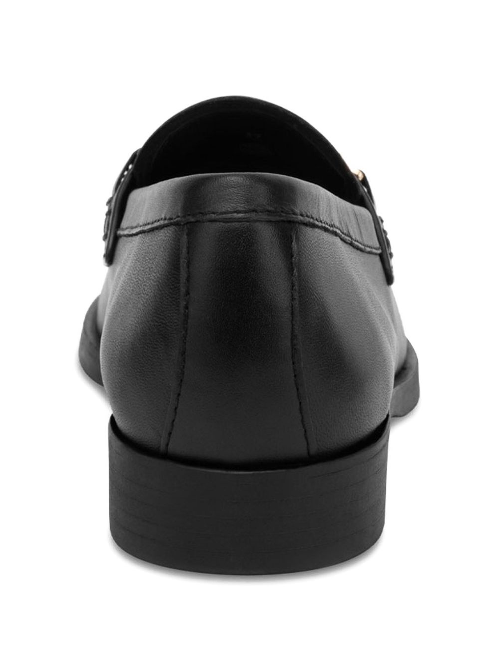 logo-plaque loafers - 3