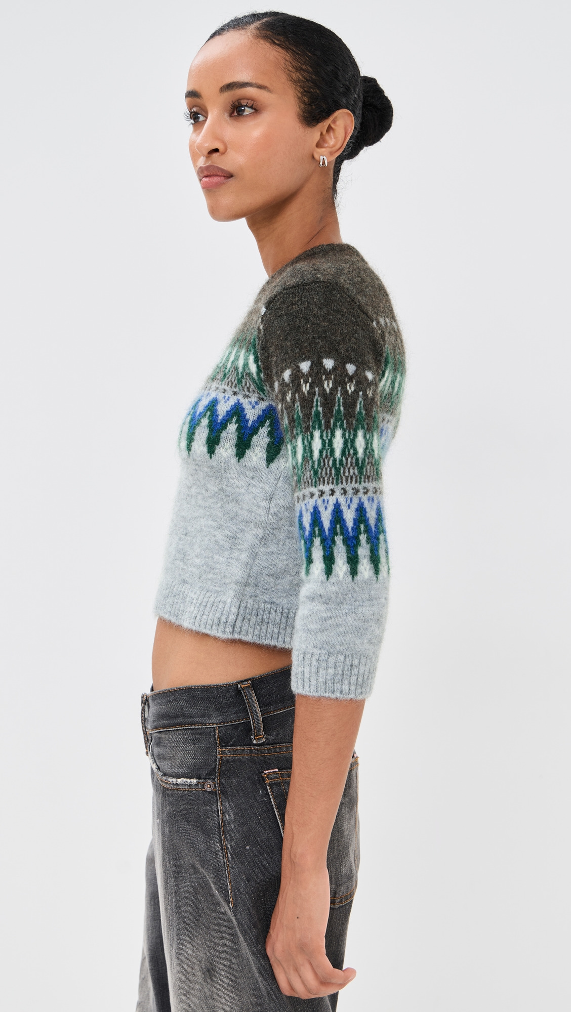 Nordic Shrunken Sweater - 3