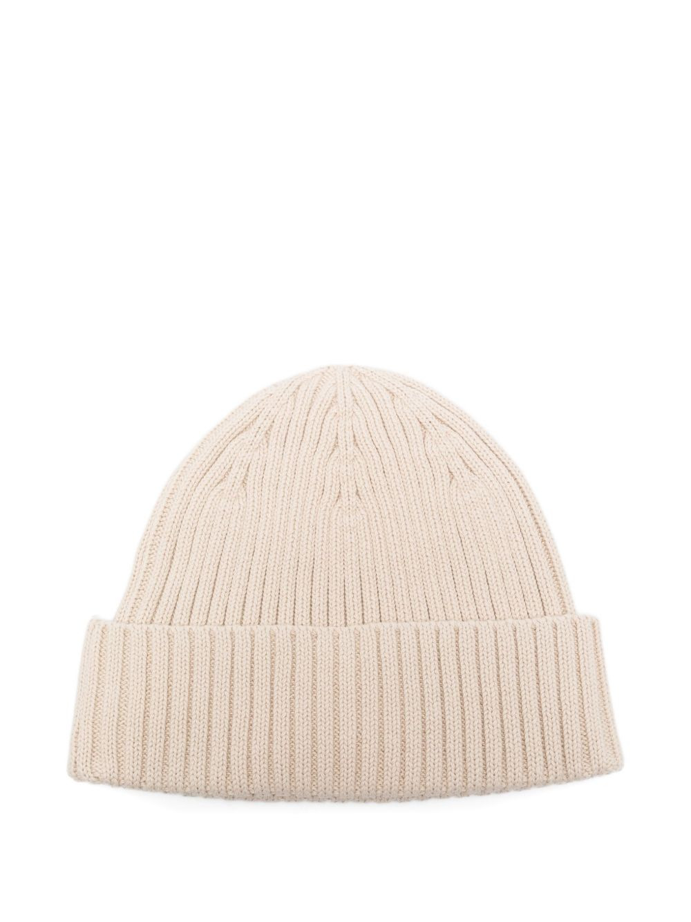 ribbed embroidered beanie - 2