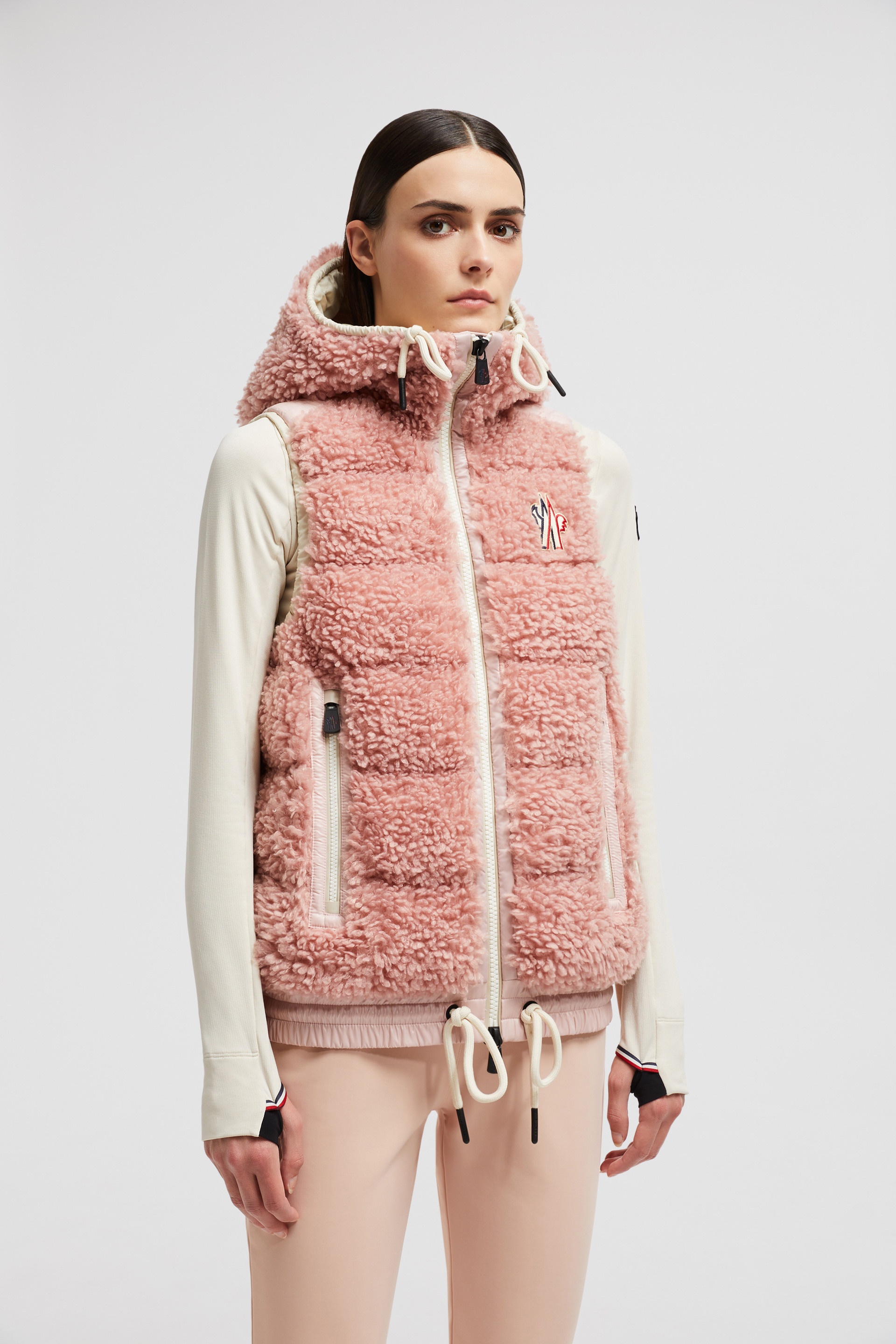 Padded Teddy Zip-Up Vest - 3