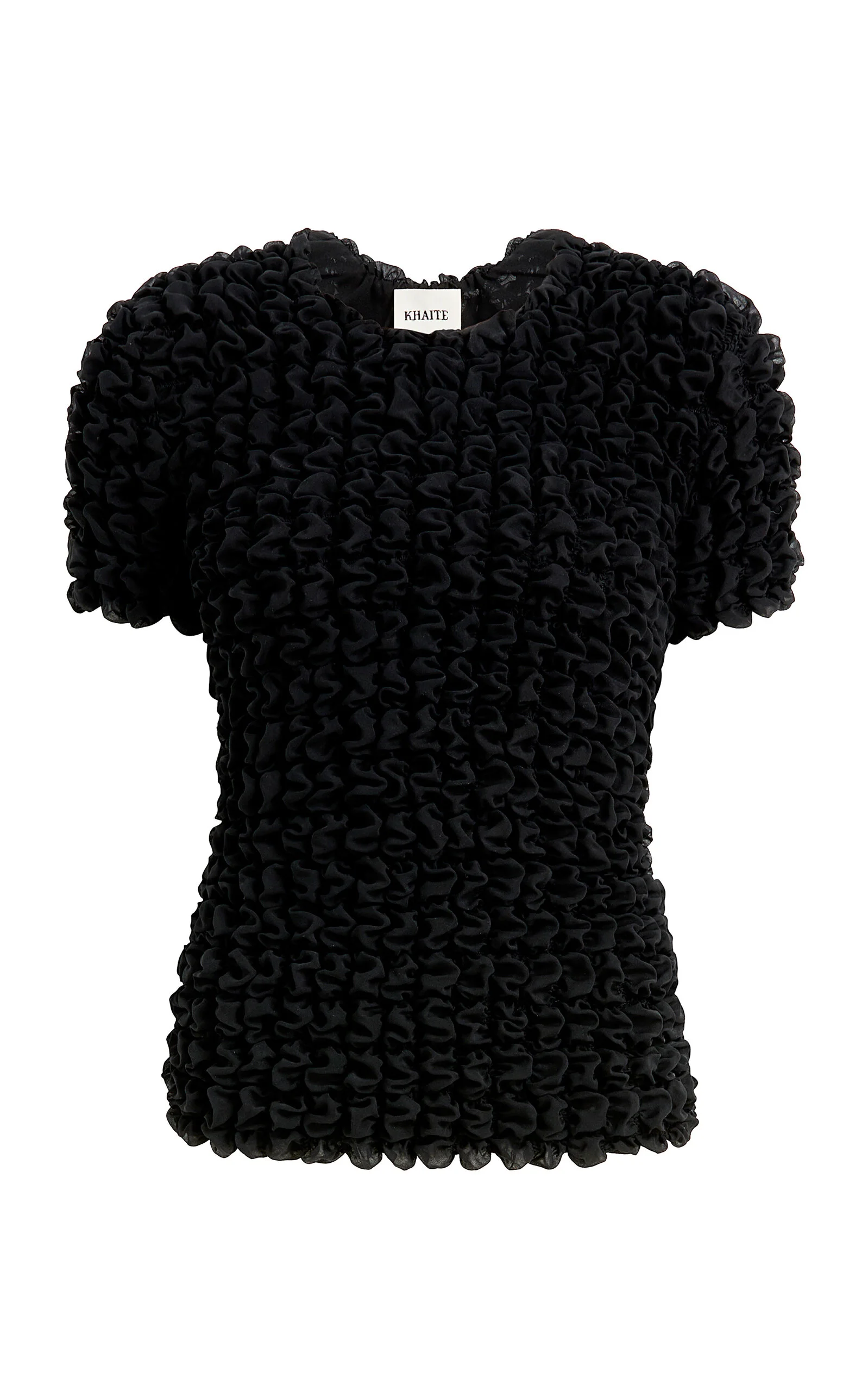 Polly Silk Chiffon Top black - 1