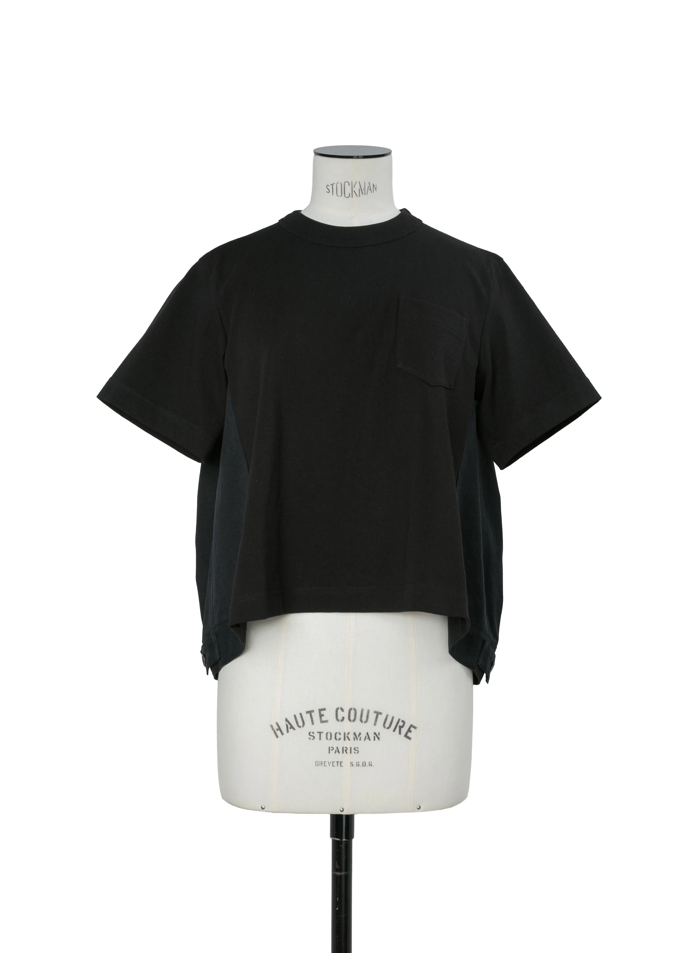 Denim x Cotton Jersey T-Shirt - 1