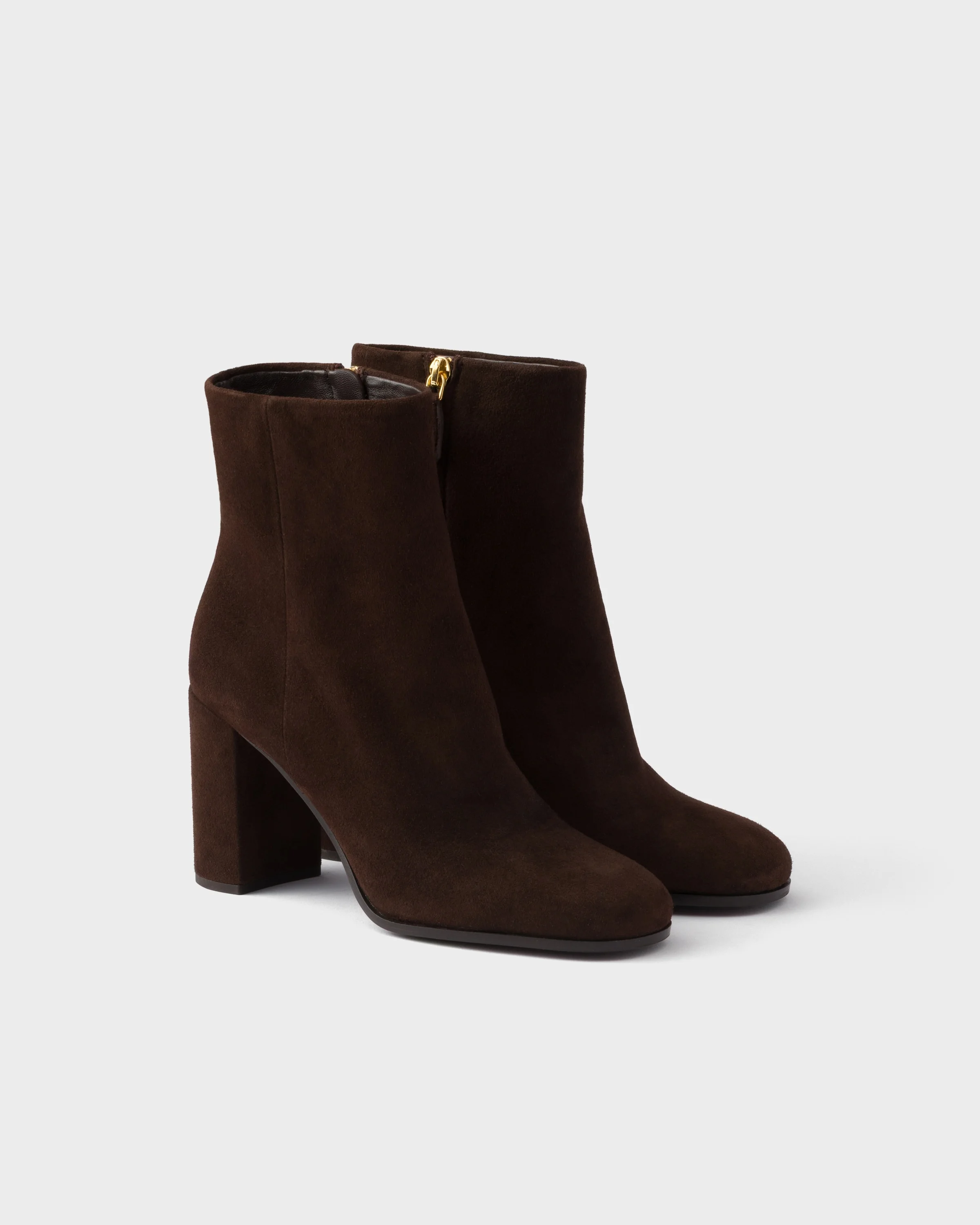 Suede booties - 1