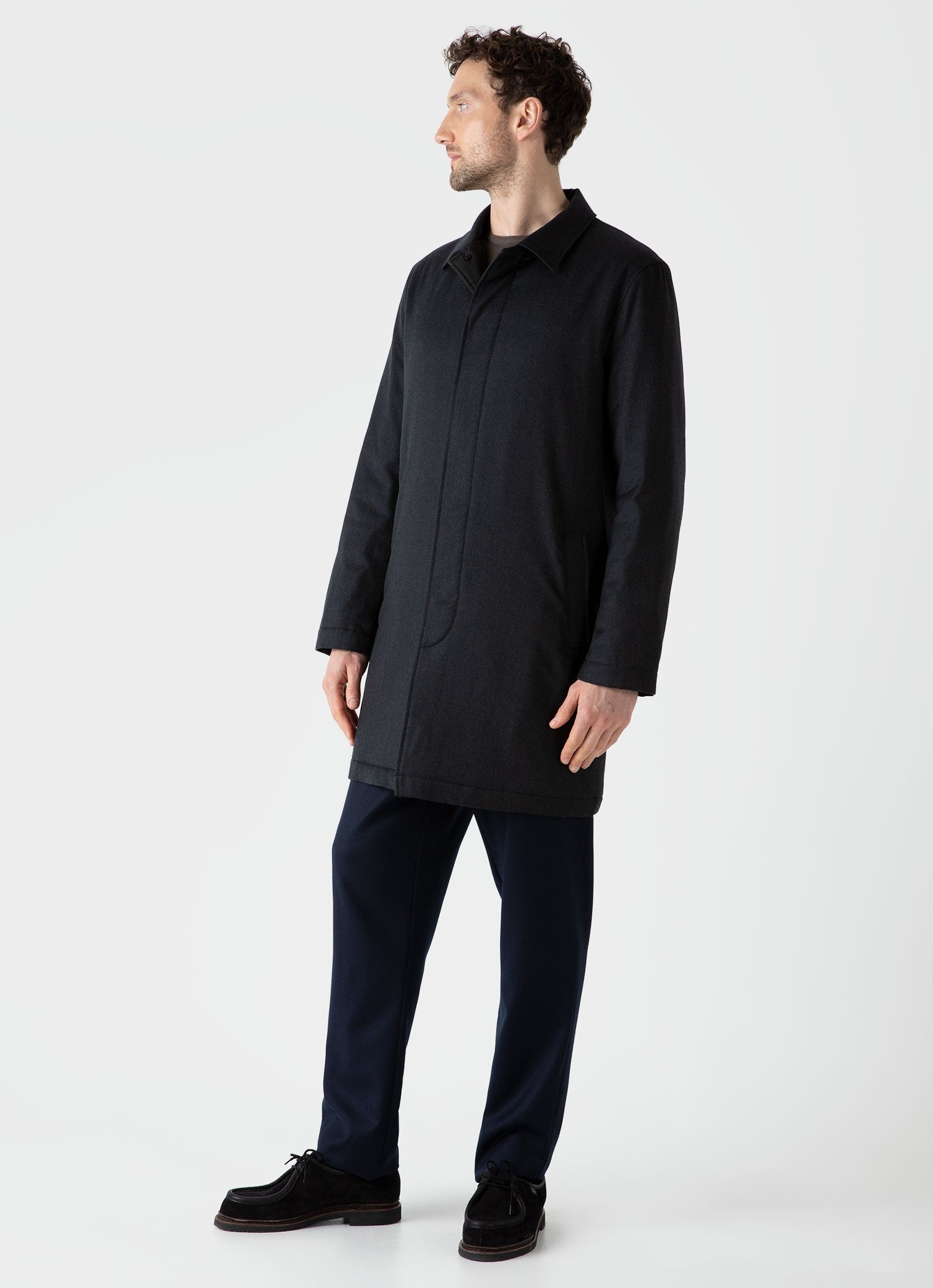 Insulated Wool Mac - 2