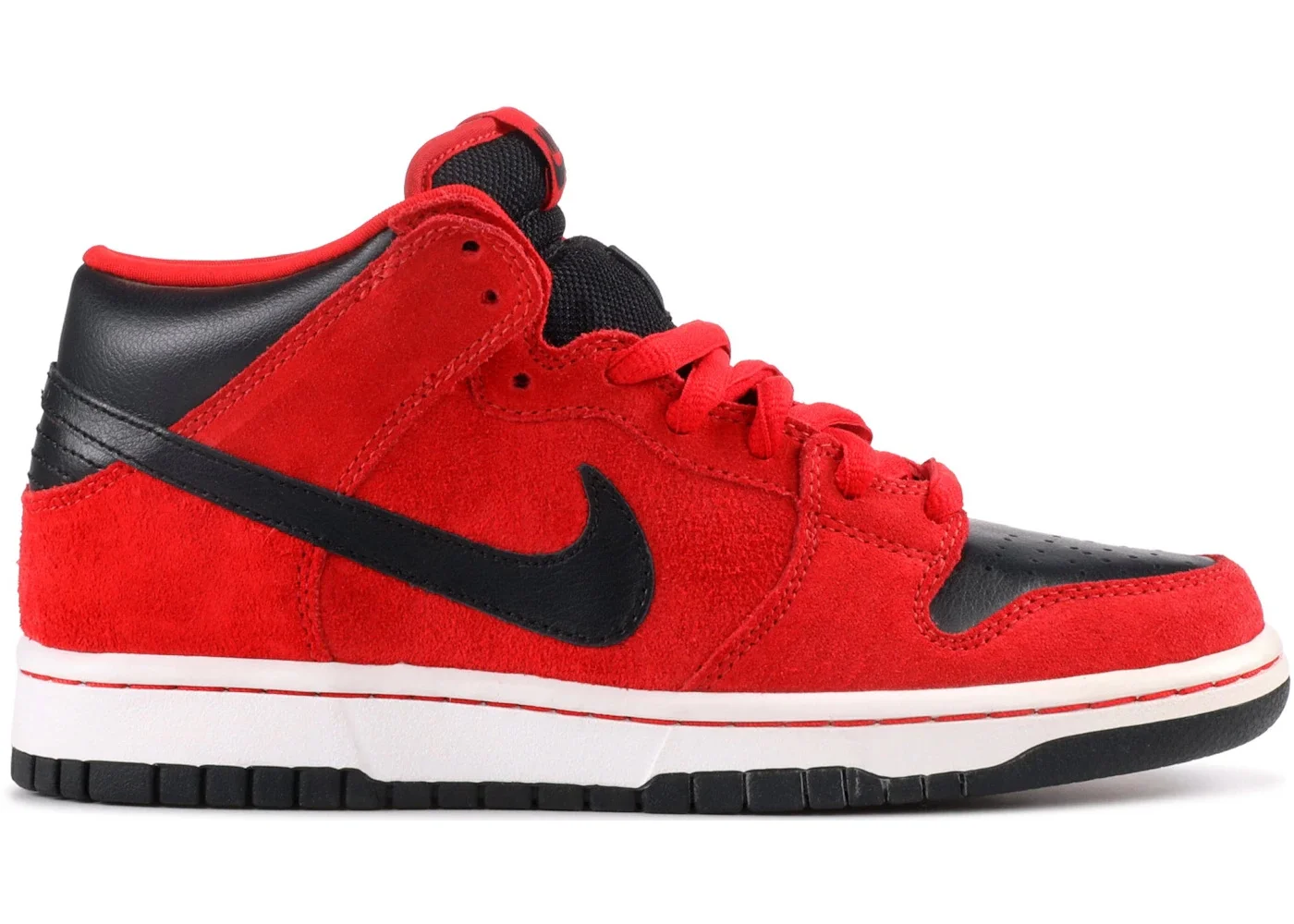 Nike SB Dunk Mid Sport Red Black - 1