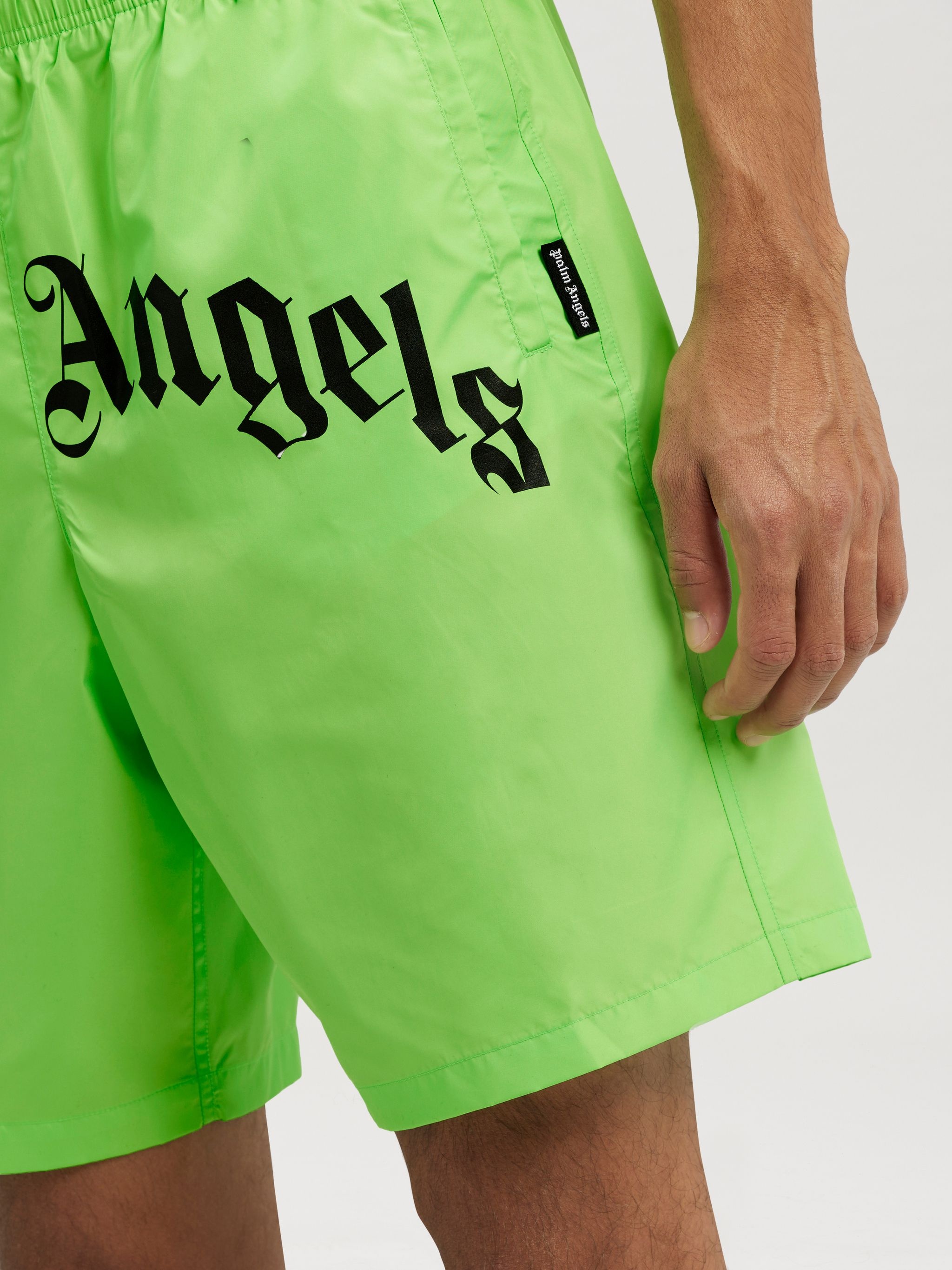 Curved Logo Bold Swim Short - 6