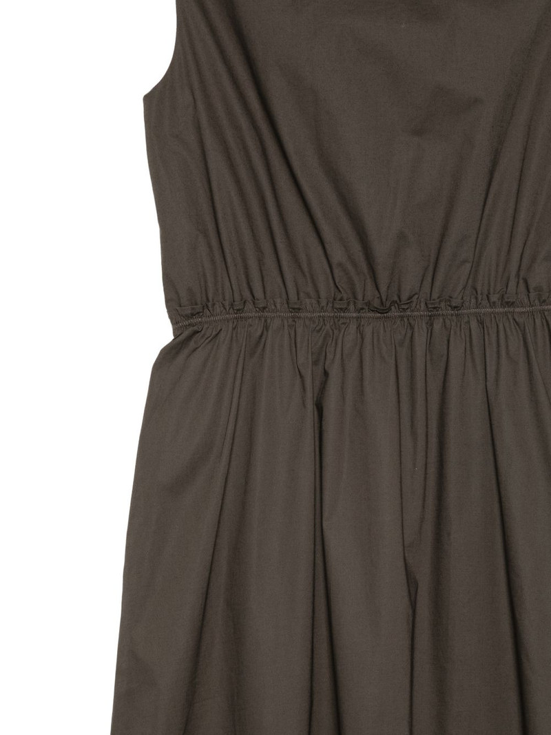 Cyprus sleeveless gathered dress 3