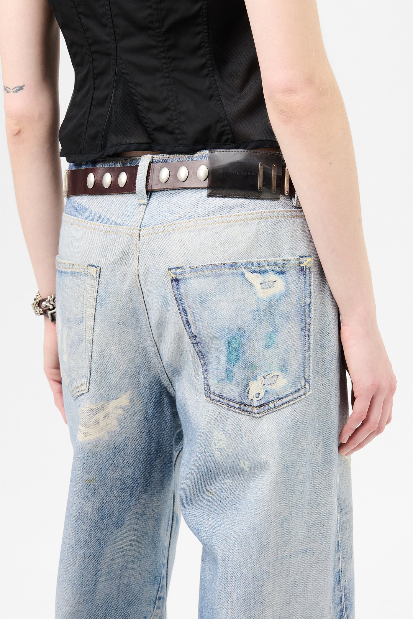 パンツ OUR LEGACY full cut digital denim print Digital Denim Print Full Cut Pant - Our Legacy – Assembly