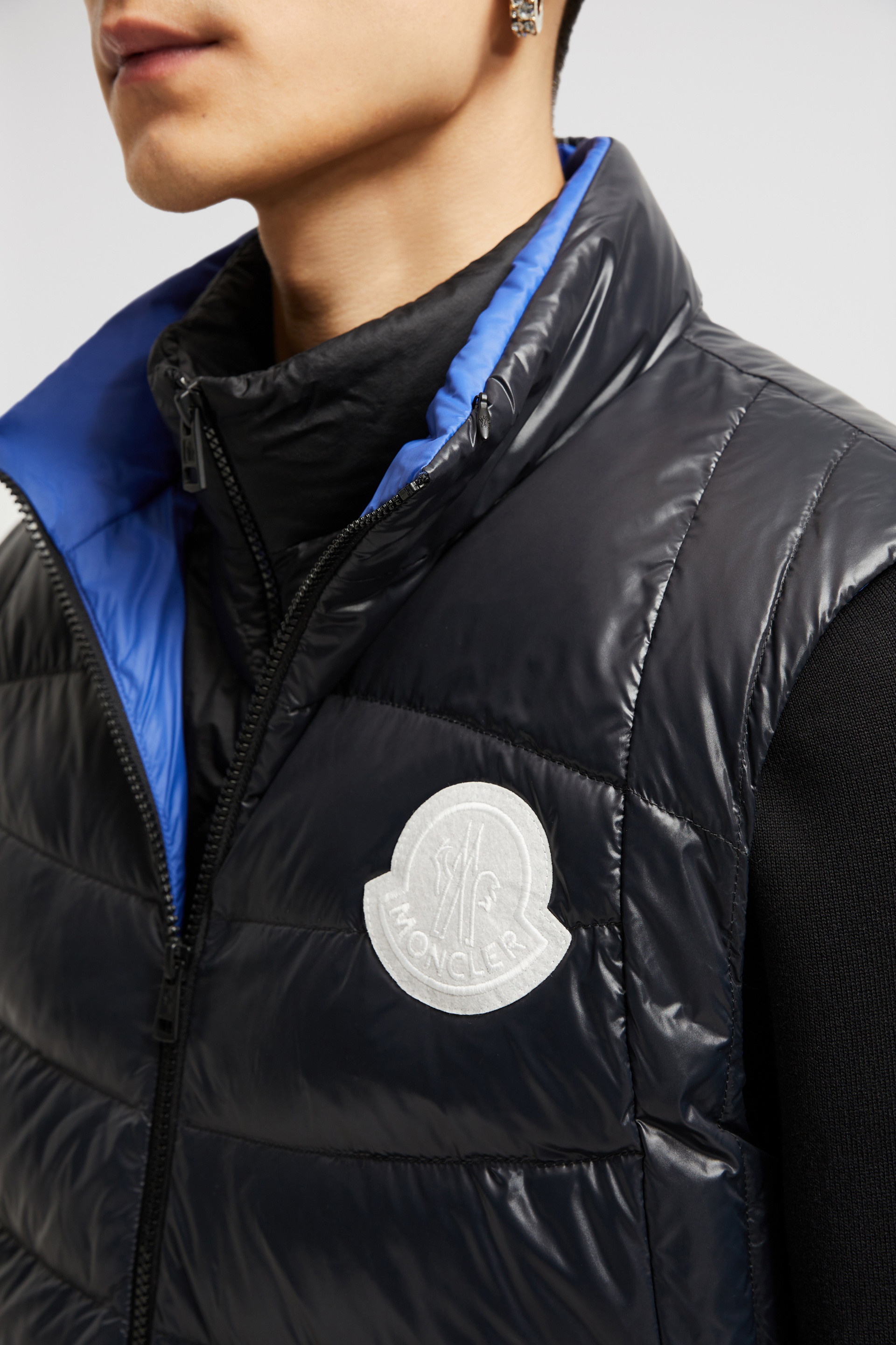 Menelao Hooded Curvy-Quilted Down Vest - 6