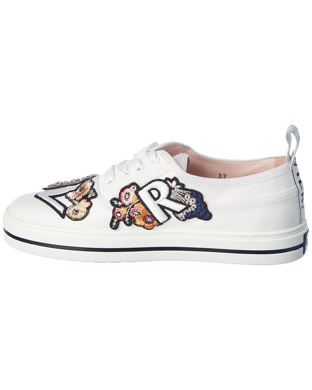 Roger Vivier Call Me Vivier Patch Canvas Sneaker - 2