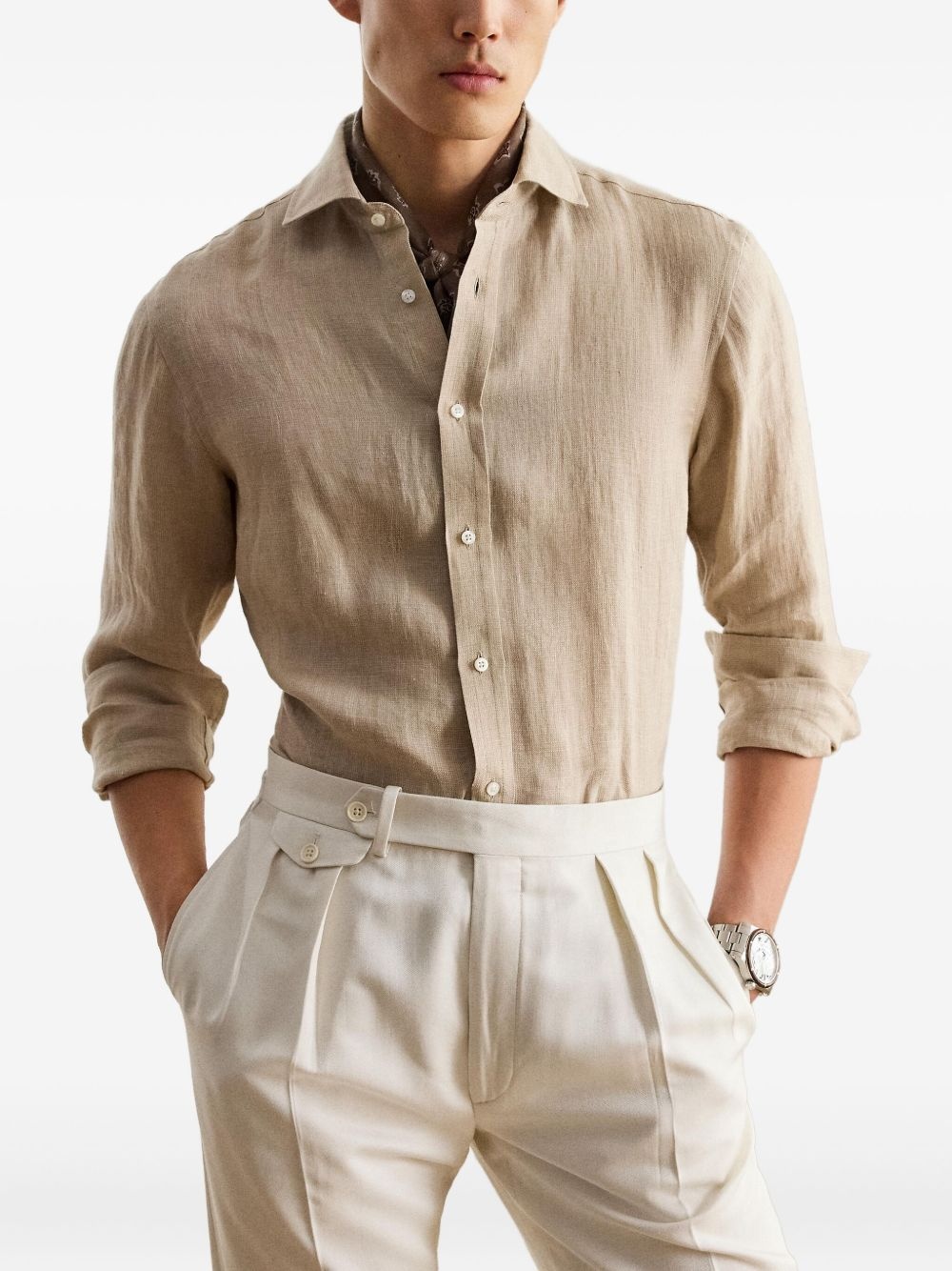 linen shirt - 3