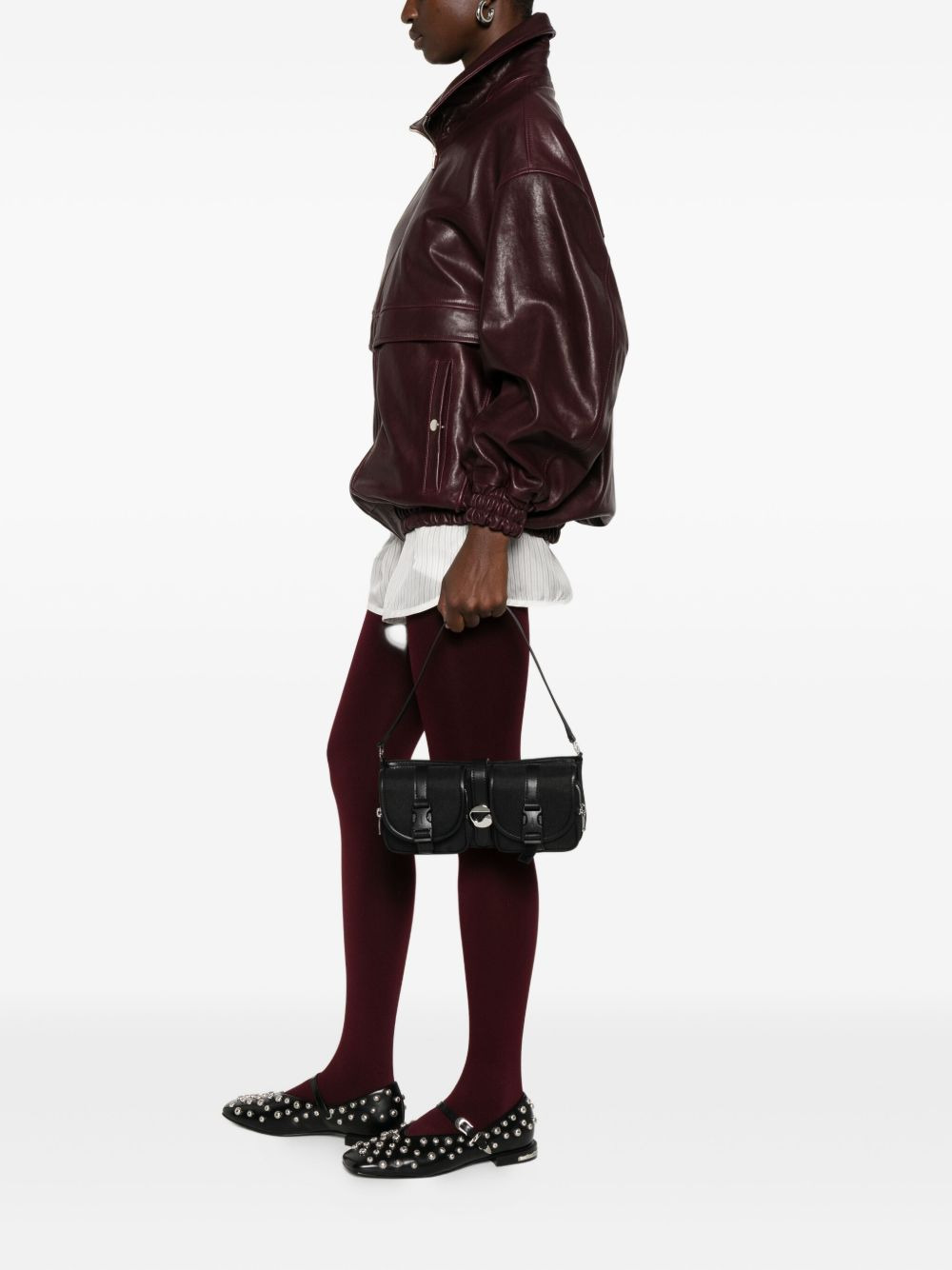 Cargo logo-buckle shoulder bag - 2
