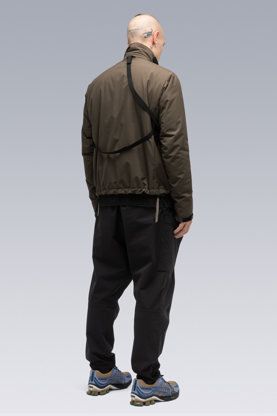 P31A-DS schoeller® Dryskin™ Drawcord Cargo Trouser Black - 6