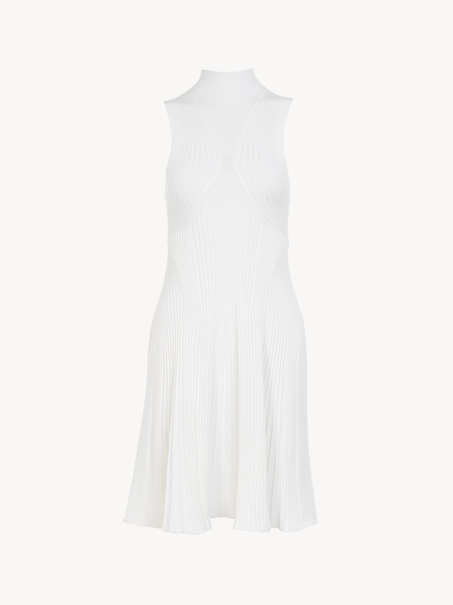 MOCK-NECK MINI DRESS - 2