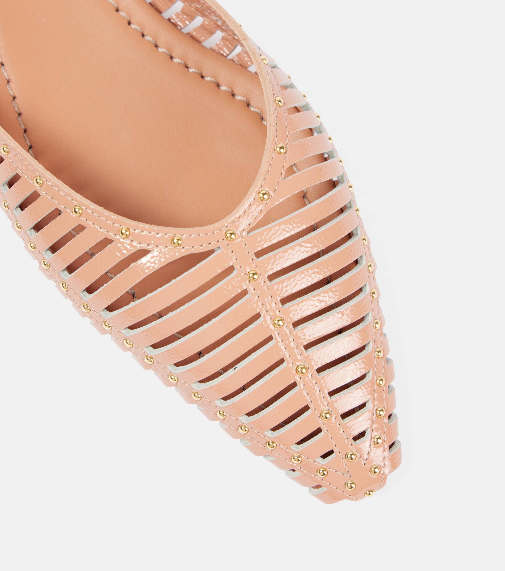 Violette leather flats - 5
