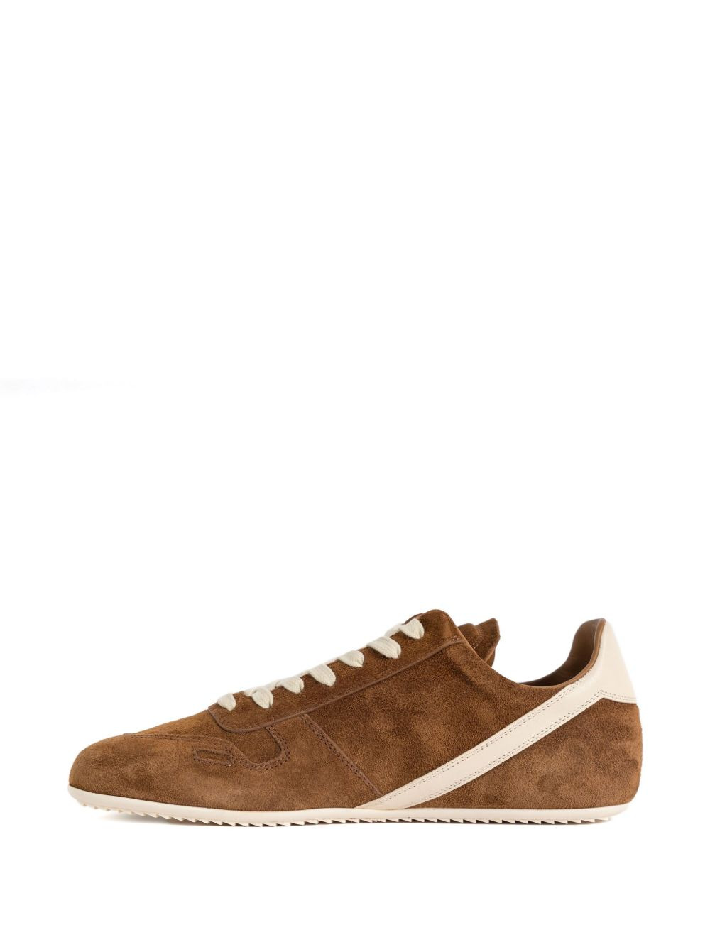 Minimal suede sneakers - 3