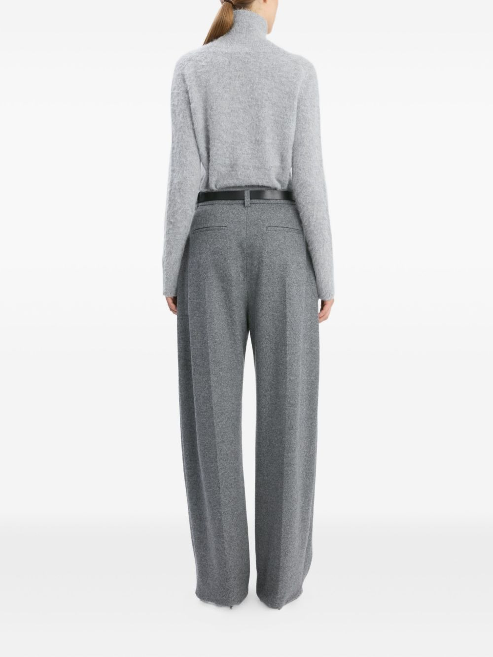 Polo neck wool jumper - 4