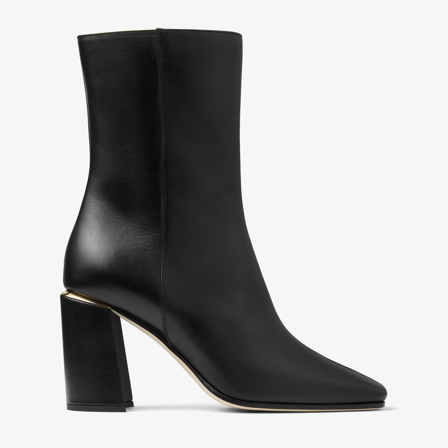 Loren Ankle Boot 85
Black Calf Leather Ankle Boots - 1