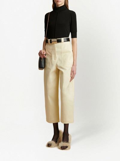 KHAITE The Hewey cropped trousers outlook