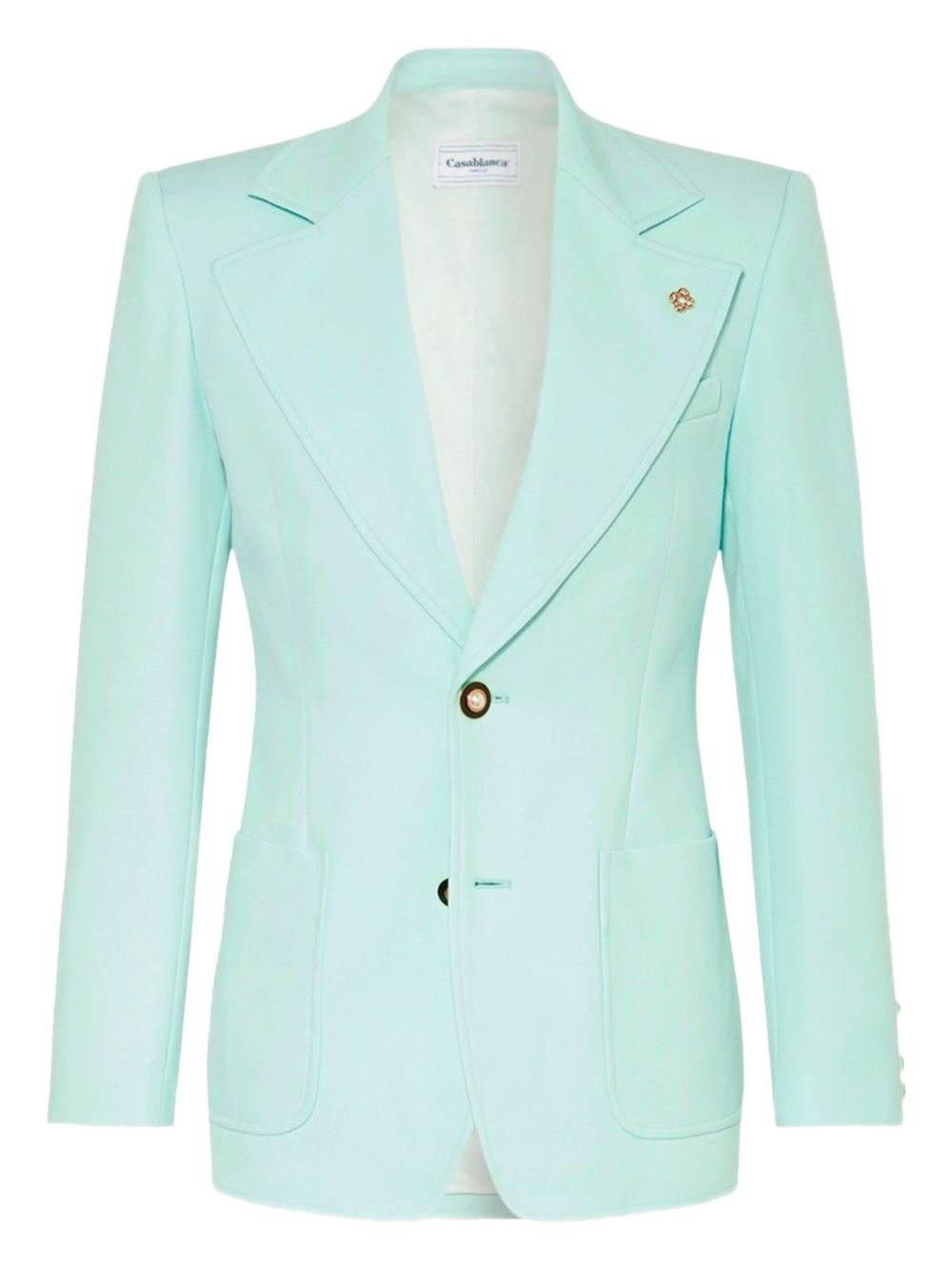 single-breasted blazer - 1