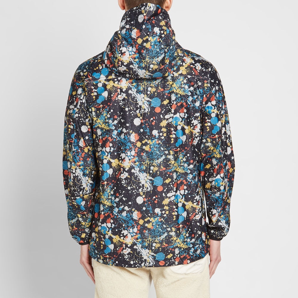 and wander Splatter Print Raschel Rip Jacket - 5