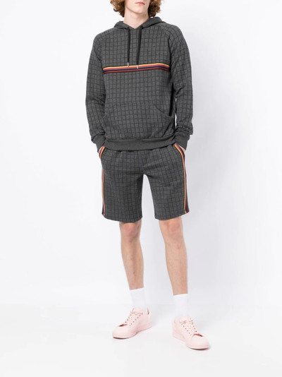 Paul Smith stripe-detail track shorts outlook