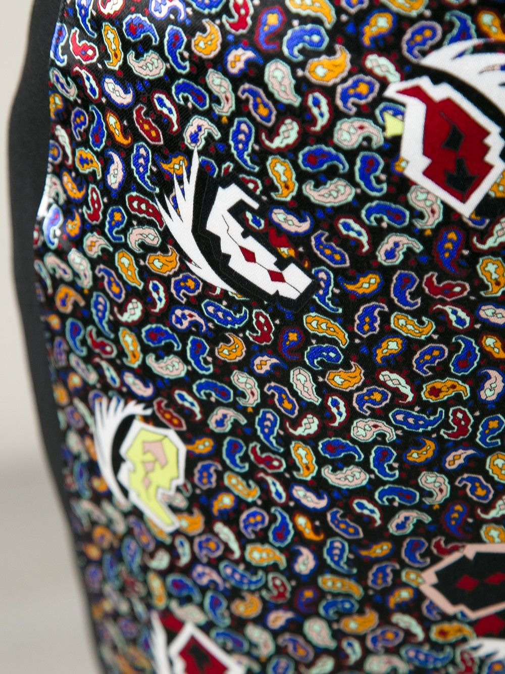 paisley print pencil skirt - 5