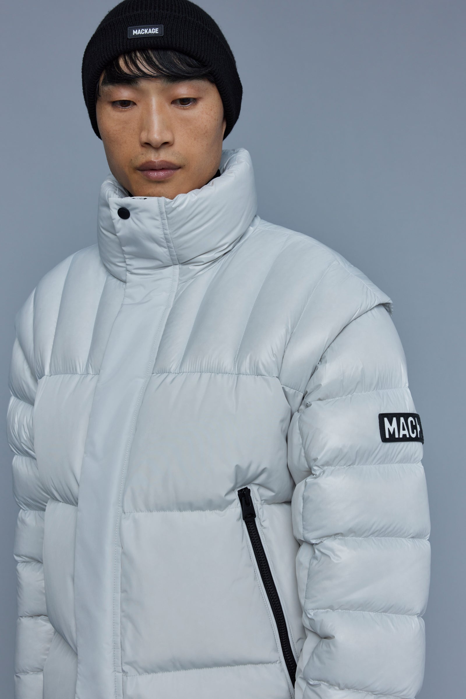 FREDERIC 2-in-1 matte duvet down jacket for men - 6