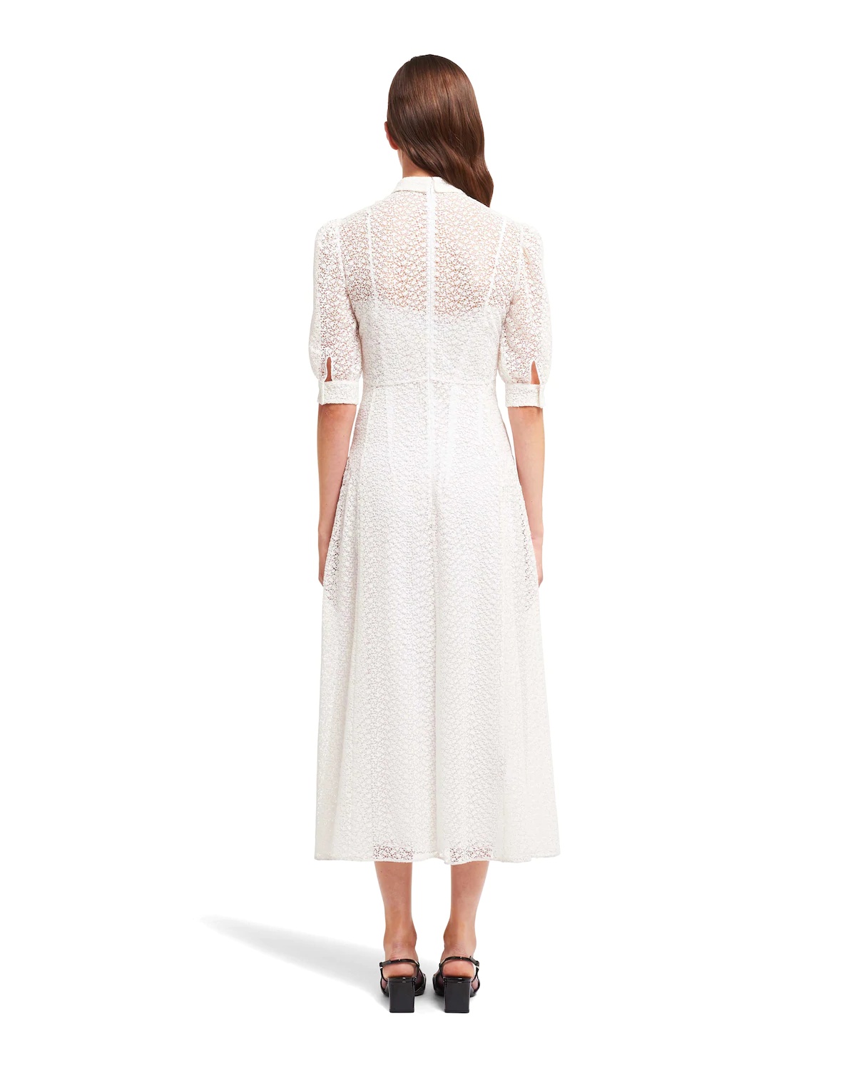 Guipure lace dress - 4