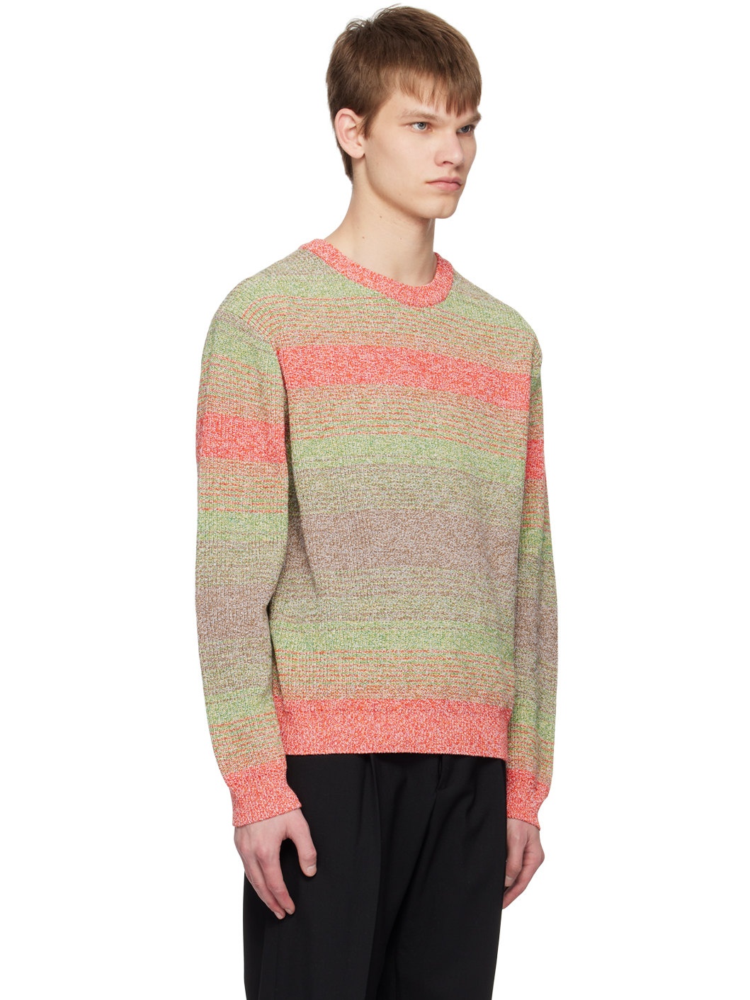 Multicolor Striped Sweater - 2