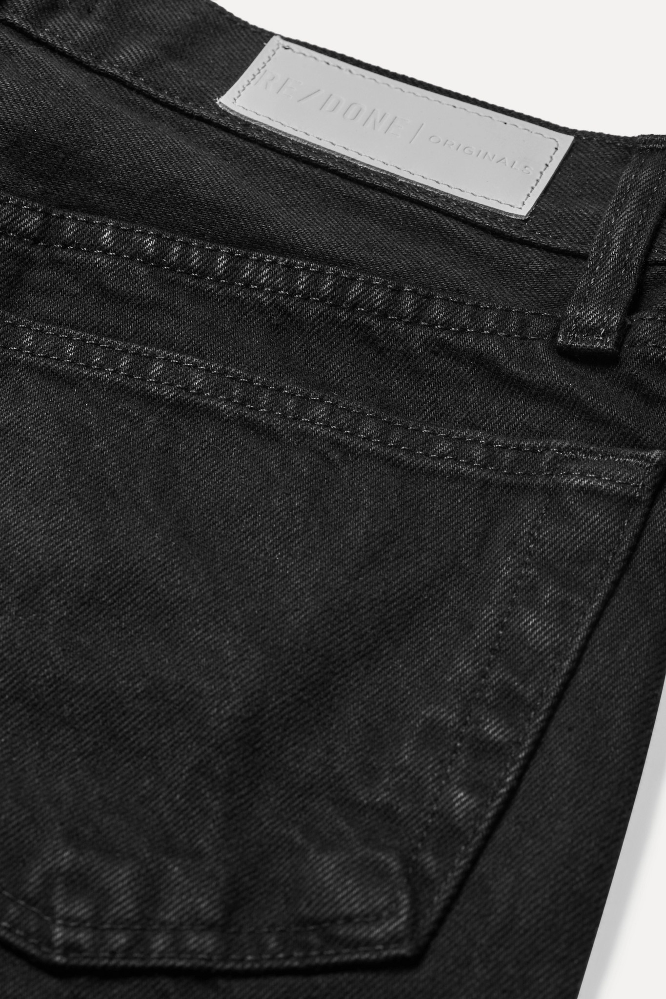70s High Rise Stove Pipe straight-leg jeans - 5