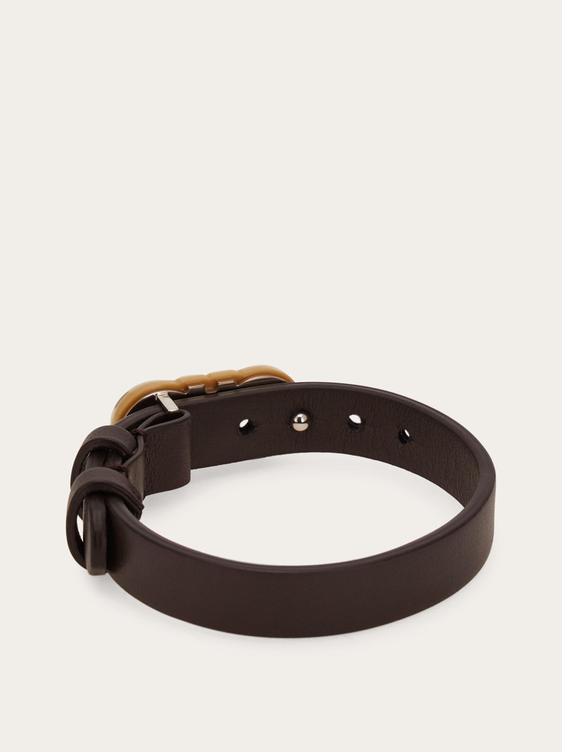 Double Gancini bracelet 4