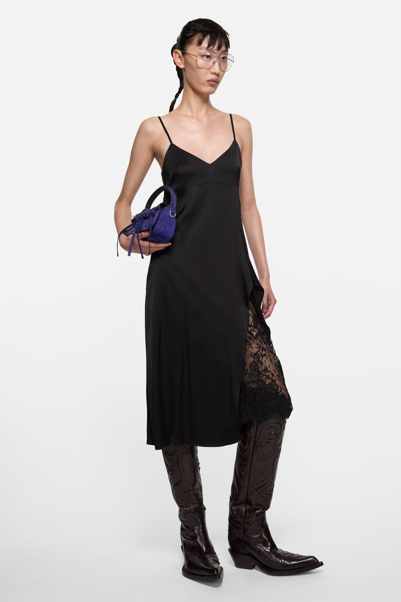 Acne Studios Satin dress - Black outlook