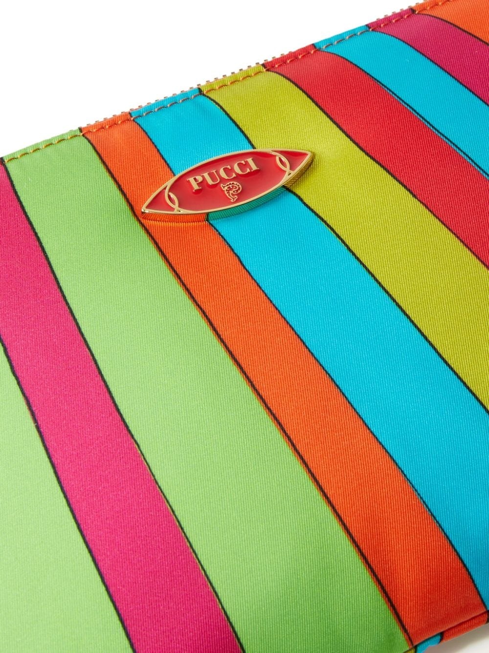 Iride-print clutch bag - 4
