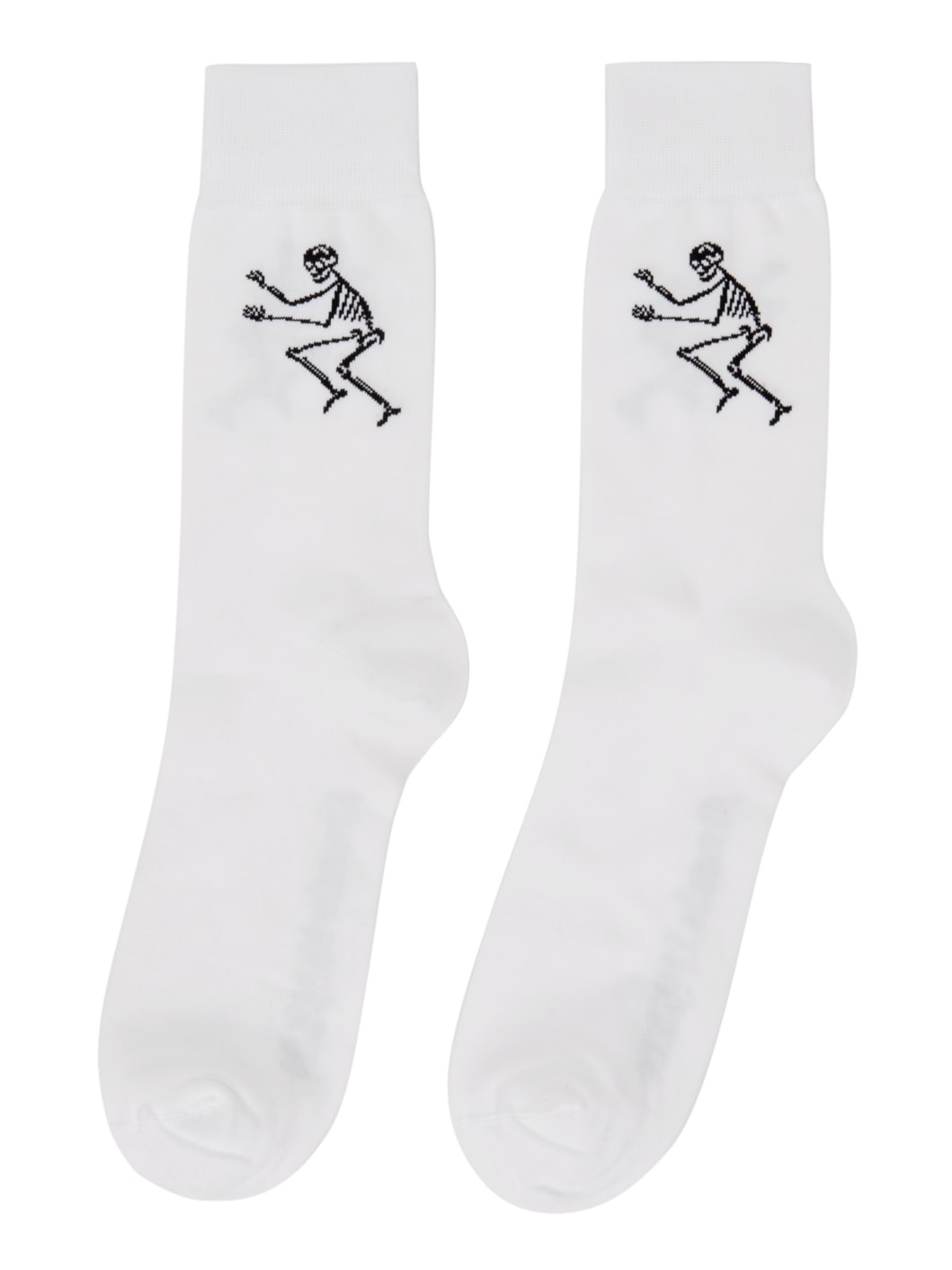 White Skeleton Socks - 2