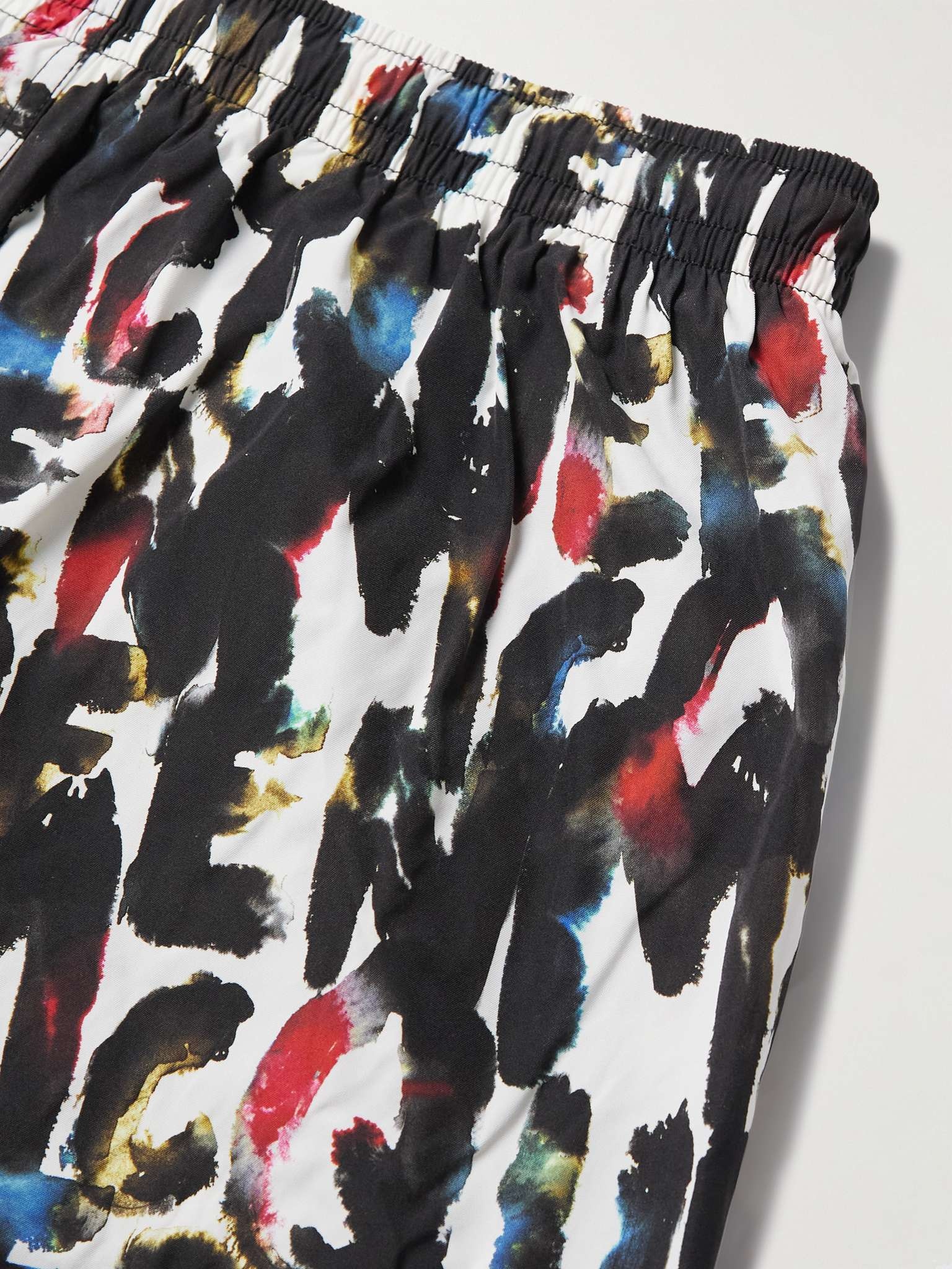 Fantasy Straight-Leg Long-Length Logo-Print Swim Shorts - 5