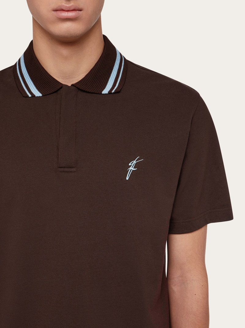 Organic cotton polo shirt 4