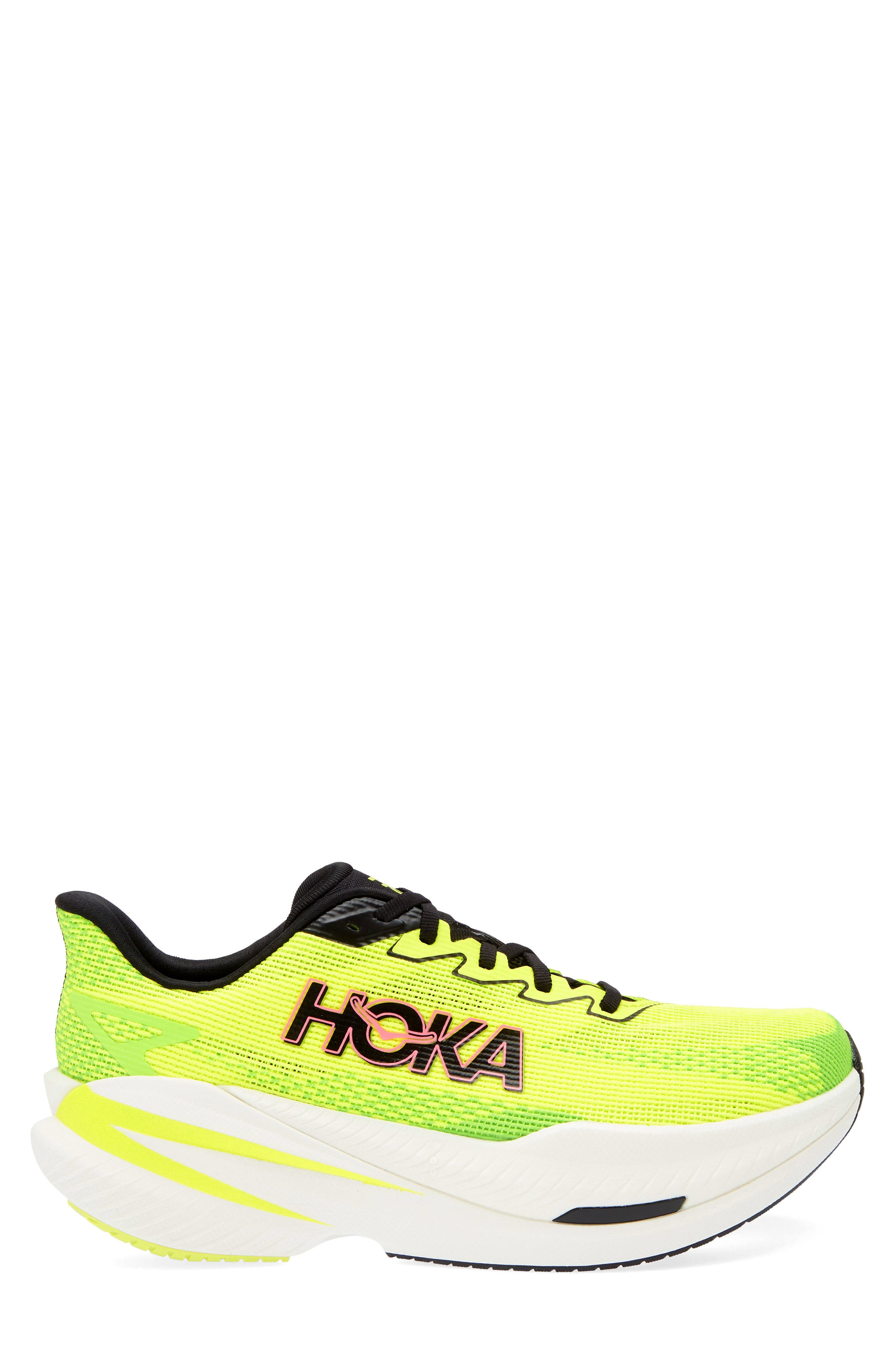 HOKA Mach X 3 Running Shoe in Neon Hoka Citrus /Neon Lime at Nordstrom - 3