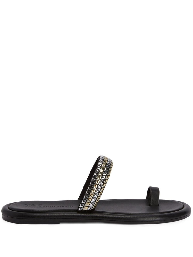 Redouart stud-embellished leather sandals 1
