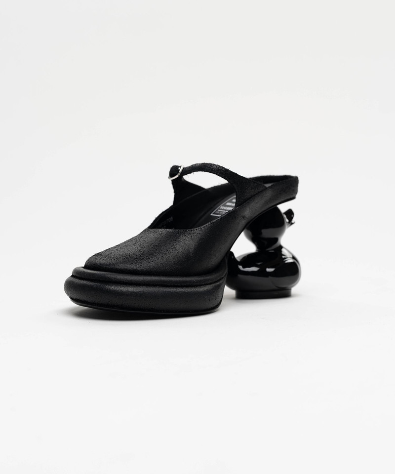 Duck Heel Suede Mule 6