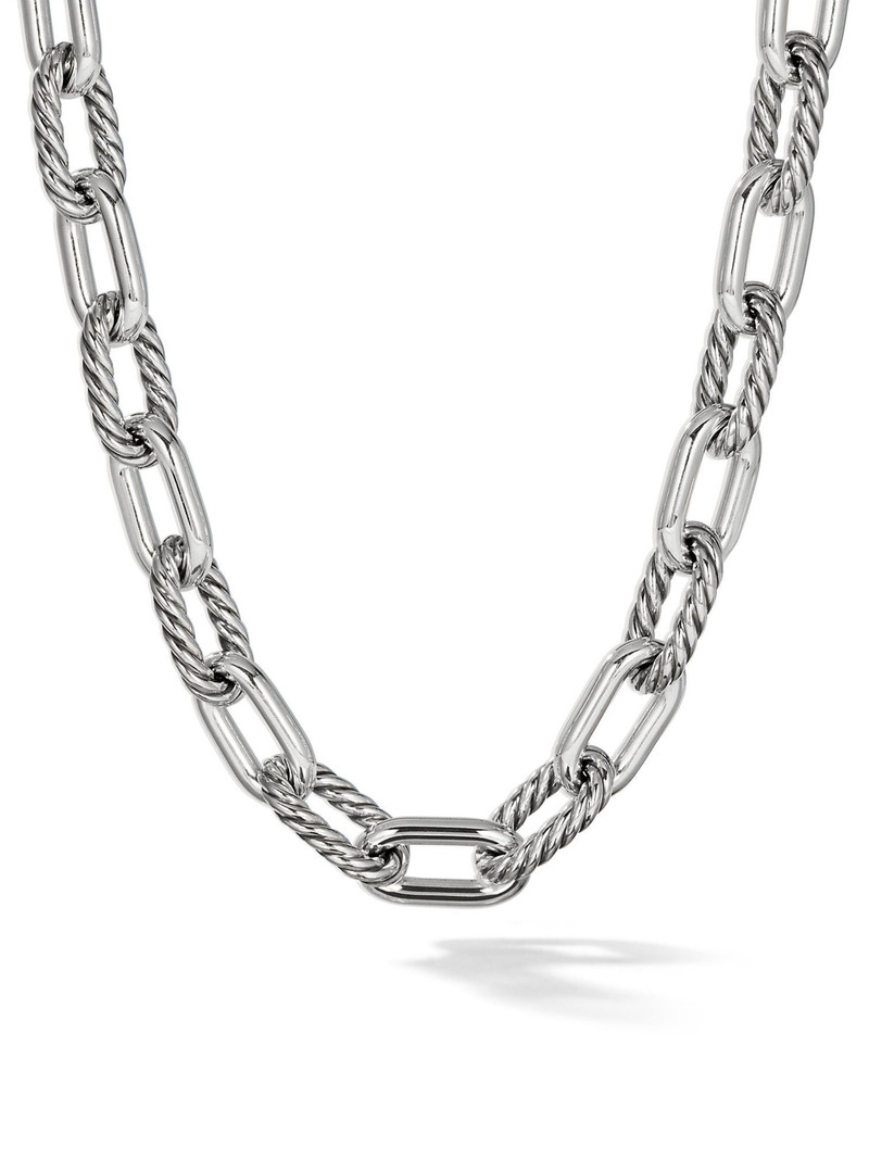 Women's DY Madison Chain Necklace in Sterling Silver, 13.5MM - Silver 1
