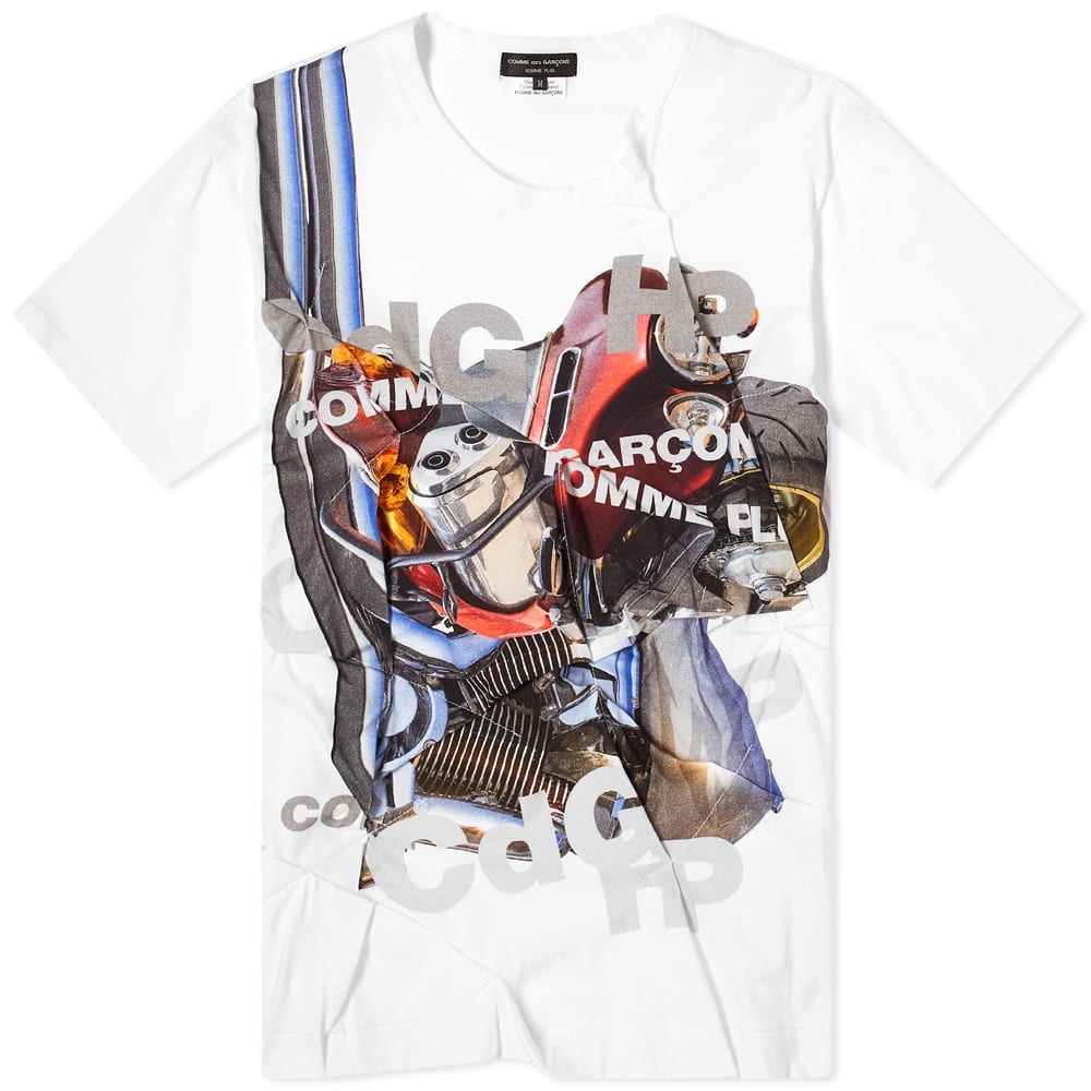 Comme des Garcons Homme Plus Cut And Sew Patchwork Tee - 1