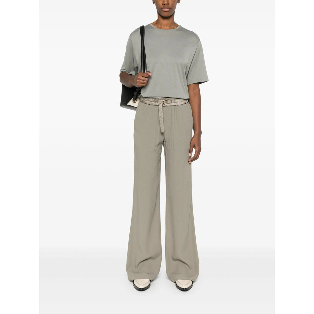 Ami Paris Neutrals Trousers - Palazzo Pants Women - 5