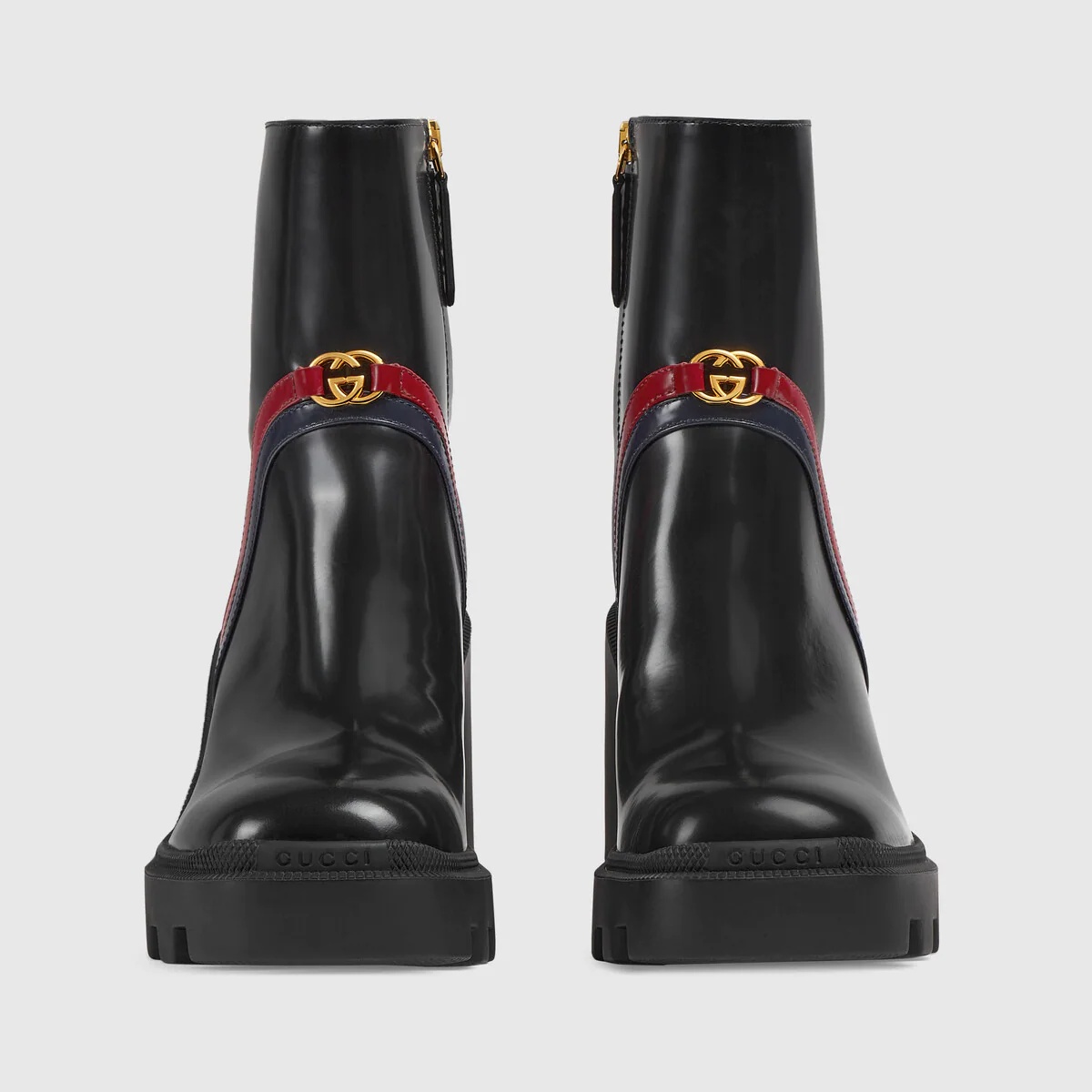 Women's ankle boot with Interlocking G - 3
