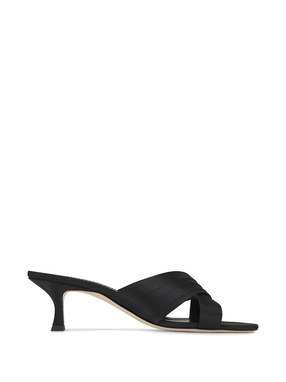 crossover strap sandals - 1