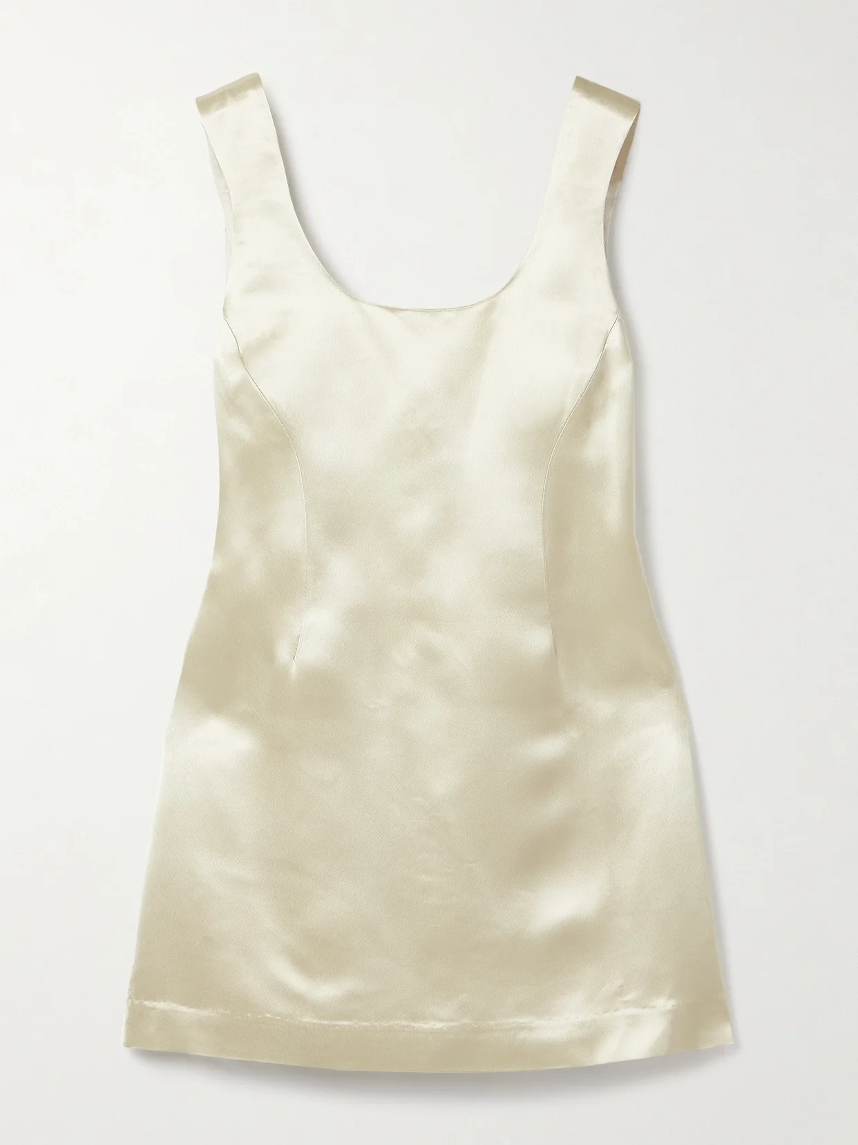 Eloise Satin Mini Dress - 1