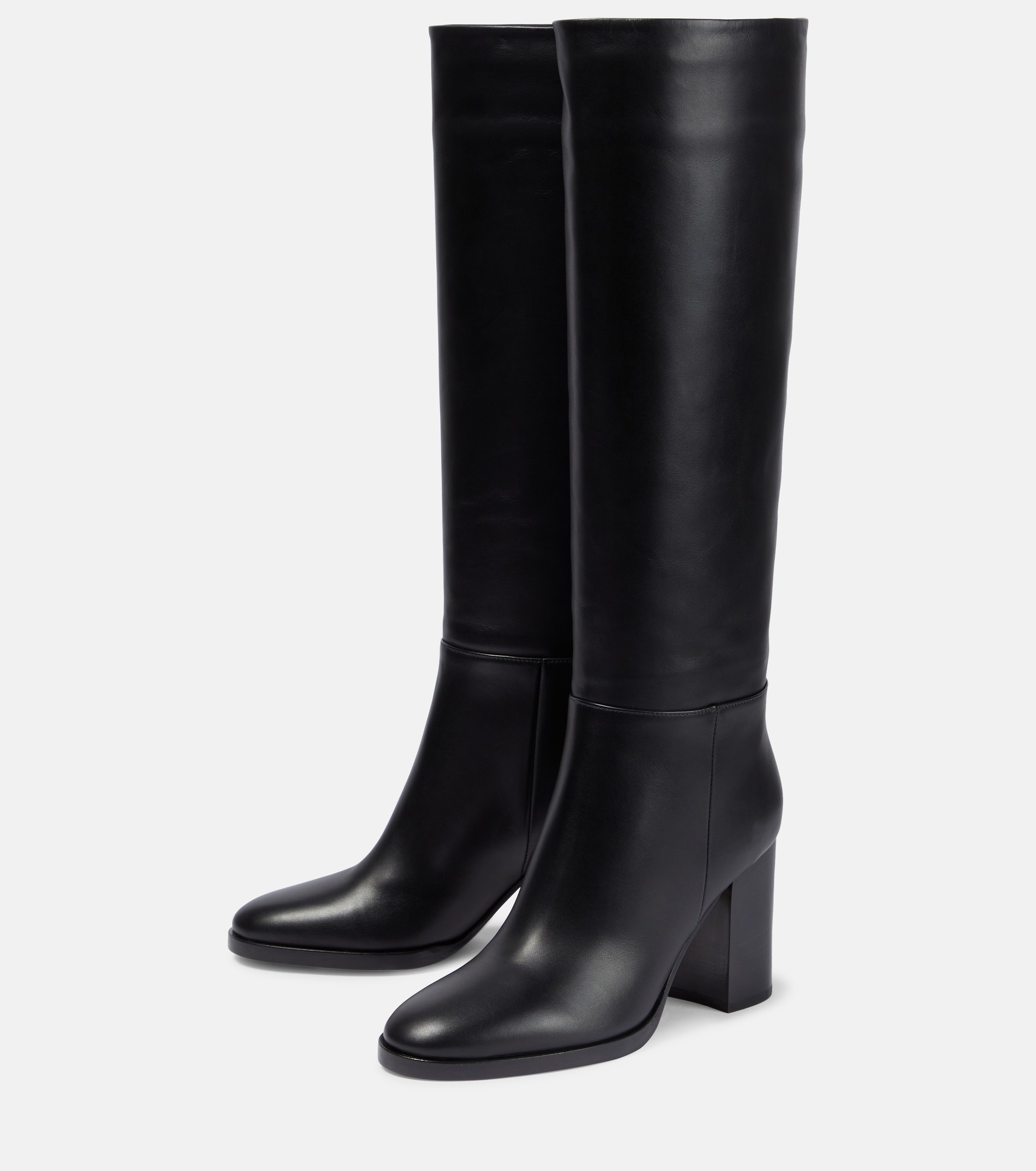 Santiago knee-high leather boots - 5