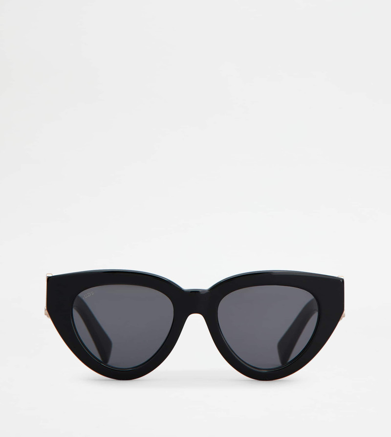 CAT-EYE SUNGLASSES - BLACK 1