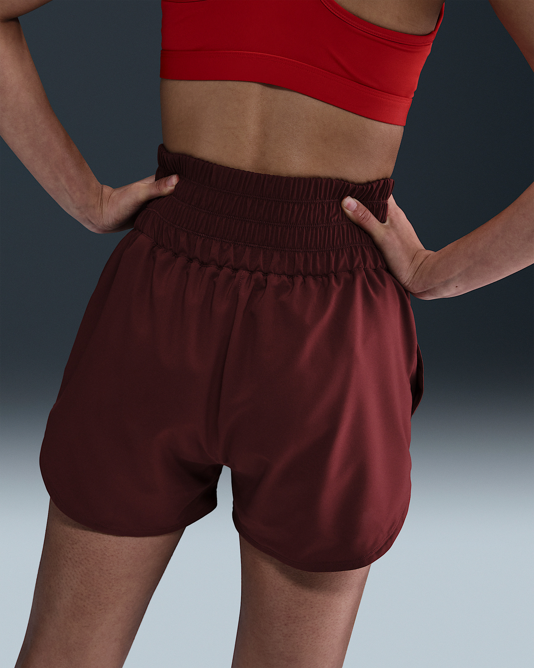 Nike One Women's Dri-FIT Ultra High-Waisted 3" Brief-Lined Shorts - 3